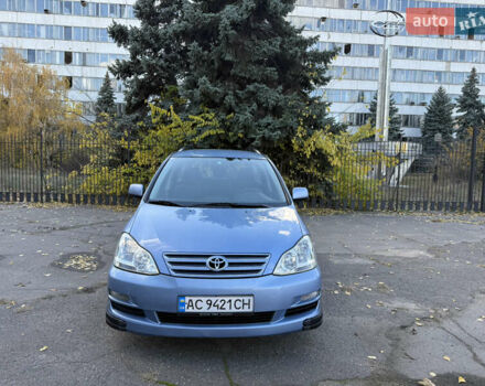 Синий Тойота Авенсис Версо, объемом двигателя 2 л и пробегом 336 тыс. км за 5350 $, фото 25 на Automoto.ua