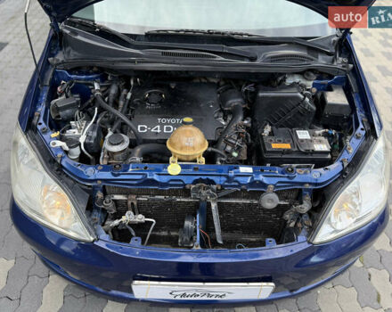 Синий Тойота Авенсис Версо, объемом двигателя 2 л и пробегом 373 тыс. км за 3650 $, фото 17 на Automoto.ua