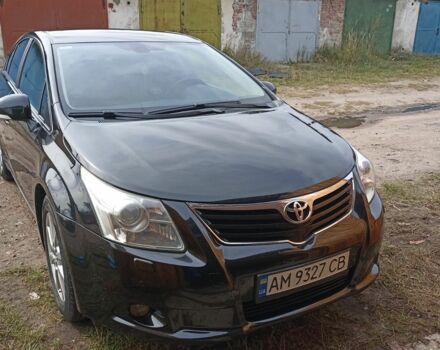 Черный Тойота Авенсис, объемом двигателя 2 л и пробегом 147 тыс. км за 8000 $, фото 1 на Automoto.ua