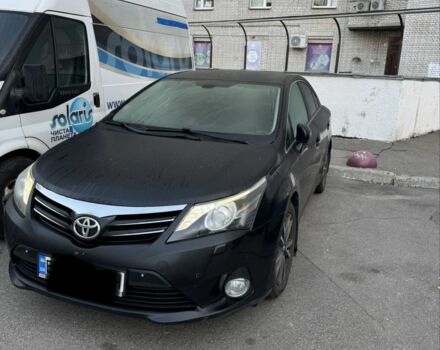 Черный Тойота Авенсис, объемом двигателя 2 л и пробегом 209 тыс. км за 11000 $, фото 1 на Automoto.ua