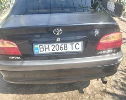 Черный Тойота Авенсис, объемом двигателя 2 л и пробегом 300 тыс. км за 3600 $, фото 4 на Automoto.ua