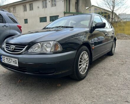 Черный Тойота Авенсис, объемом двигателя 1.6 л и пробегом 435 тыс. км за 3500 $, фото 1 на Automoto.ua