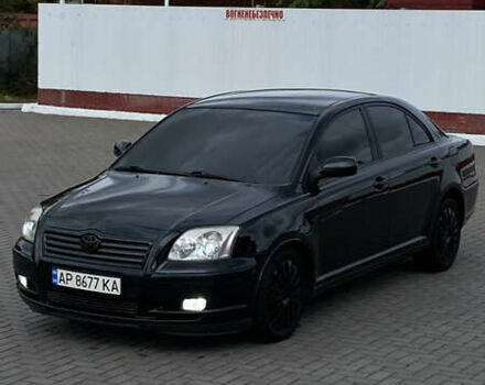 Черный Тойота Авенсис, объемом двигателя 2 л и пробегом 400 тыс. км за 5899 $, фото 1 на Automoto.ua
