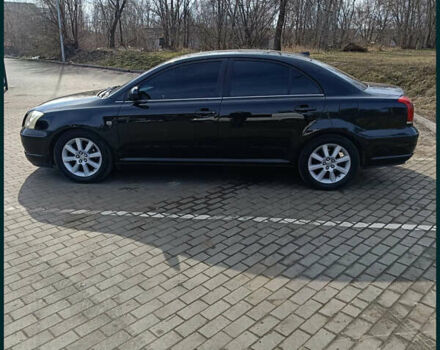 Черный Тойота Авенсис, объемом двигателя 1.8 л и пробегом 282 тыс. км за 6300 $, фото 3 на Automoto.ua