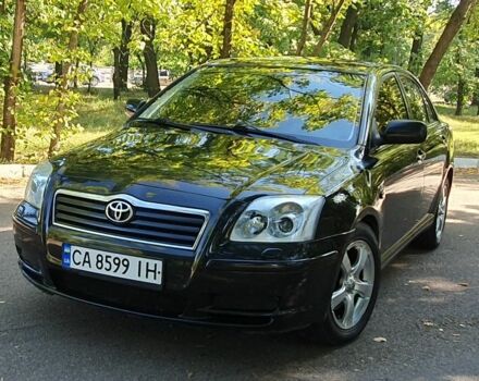 Черный Тойота Авенсис, объемом двигателя 2 л и пробегом 221 тыс. км за 5500 $, фото 2 на Automoto.ua
