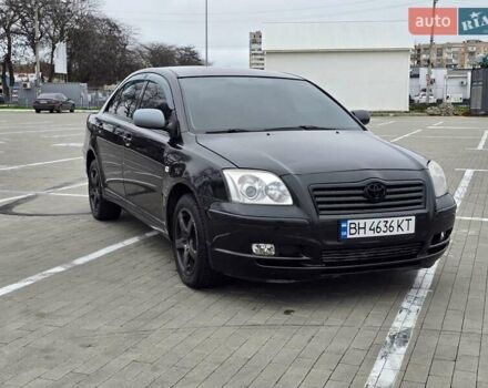 Черный Тойота Авенсис, объемом двигателя 2 л и пробегом 350 тыс. км за 4999 $, фото 1 на Automoto.ua
