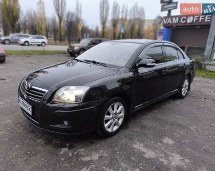 Черный Тойота Авенсис, объемом двигателя 1.8 л и пробегом 190 тыс. км за 7100 $, фото 3 на Automoto.ua
