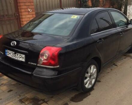Черный Тойота Авенсис, объемом двигателя 1.8 л и пробегом 260 тыс. км за 7500 $, фото 3 на Automoto.ua