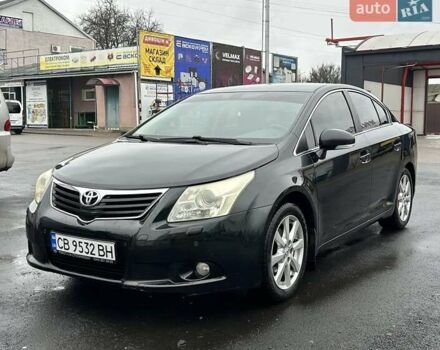 Черный Тойота Авенсис, объемом двигателя 2 л и пробегом 275 тыс. км за 8200 $, фото 1 на Automoto.ua