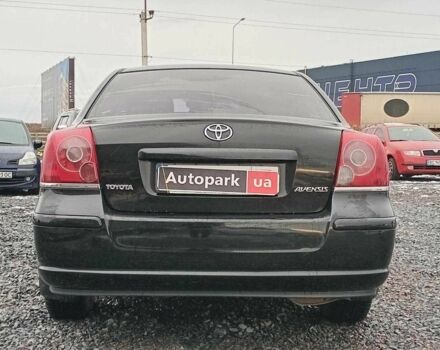 Черный Тойота Авенсис, объемом двигателя 1.8 л и пробегом 297 тыс. км за 7440 $, фото 3 на Automoto.ua