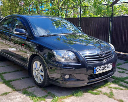 Черный Тойота Авенсис, объемом двигателя 1.8 л и пробегом 150 тыс. км за 7700 $, фото 1 на Automoto.ua