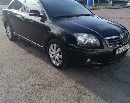 Черный Тойота Авенсис, объемом двигателя 1.8 л и пробегом 202 тыс. км за 7900 $, фото 1 на Automoto.ua