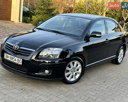 Черный Тойота Авенсис, объемом двигателя 1.8 л и пробегом 98 тыс. км за 10300 $, фото 1 на Automoto.ua
