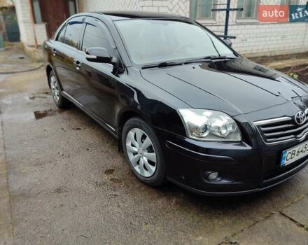 Черный Тойота Авенсис, объемом двигателя 1.8 л и пробегом 163 тыс. км за 8000 $, фото 5 на Automoto.ua