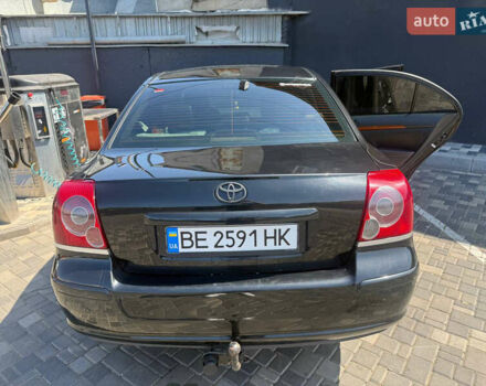 Чорний Тойота Авенсіс, об'ємом двигуна 2 л та пробігом 210 тис. км за 7500 $, фото 8 на Automoto.ua