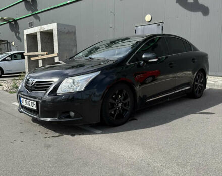 Черный Тойота Авенсис, объемом двигателя 1.99 л и пробегом 237 тыс. км за 8500 $, фото 2 на Automoto.ua
