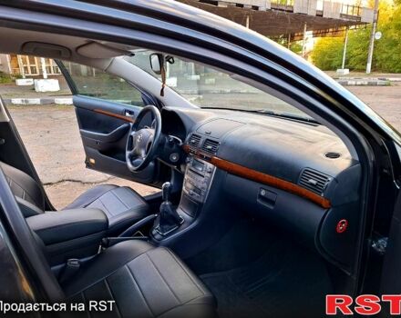 Черный Тойота Авенсис, объемом двигателя 1.8 л и пробегом 183 тыс. км за 7500 $, фото 6 на Automoto.ua