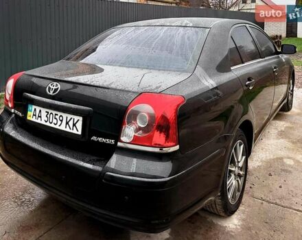 Черный Тойота Авенсис, объемом двигателя 1.8 л и пробегом 185 тыс. км за 8000 $, фото 2 на Automoto.ua