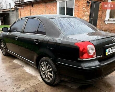 Черный Тойота Авенсис, объемом двигателя 1.8 л и пробегом 185 тыс. км за 8000 $, фото 3 на Automoto.ua