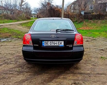 Черный Тойота Авенсис, объемом двигателя 2 л и пробегом 230 тыс. км за 7500 $, фото 3 на Automoto.ua
