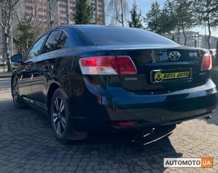 Черный Тойота Авенсис, объемом двигателя 2 л и пробегом 190 тыс. км за 8700 $, фото 4 на Automoto.ua