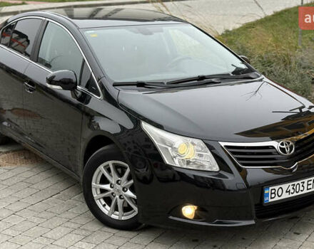 Черный Тойота Авенсис, объемом двигателя 2 л и пробегом 300 тыс. км за 8950 $, фото 11 на Automoto.ua