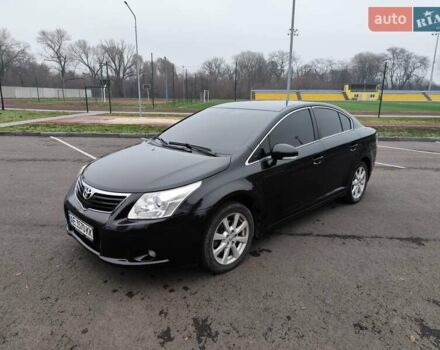 Черный Тойота Авенсис, объемом двигателя 2 л и пробегом 202 тыс. км за 10700 $, фото 1 на Automoto.ua