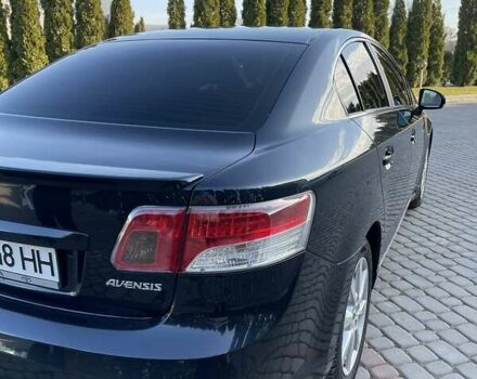Черный Тойота Авенсис, объемом двигателя 2 л и пробегом 218 тыс. км за 9500 $, фото 1 на Automoto.ua