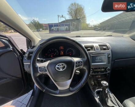 Черный Тойота Авенсис, объемом двигателя 2 л и пробегом 222 тыс. км за 10600 $, фото 16 на Automoto.ua