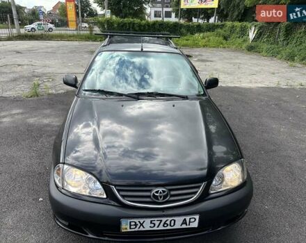 Черный Тойота Авенсис, объемом двигателя 1.6 л и пробегом 317 тыс. км за 3600 $, фото 3 на Automoto.ua