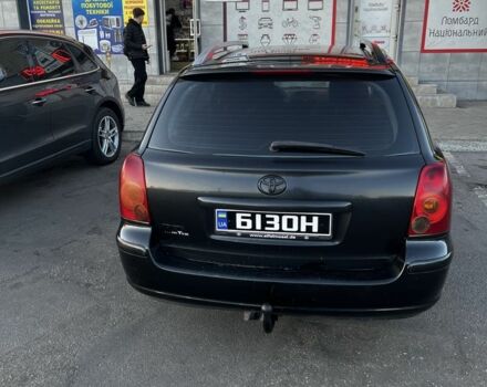 Черный Тойота Авенсис, объемом двигателя 2 л и пробегом 406 тыс. км за 2649 $, фото 4 на Automoto.ua