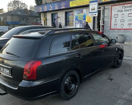 Черный Тойота Авенсис, объемом двигателя 2 л и пробегом 406 тыс. км за 2649 $, фото 3 на Automoto.ua