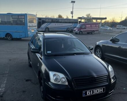 Черный Тойота Авенсис, объемом двигателя 2 л и пробегом 406 тыс. км за 2649 $, фото 1 на Automoto.ua