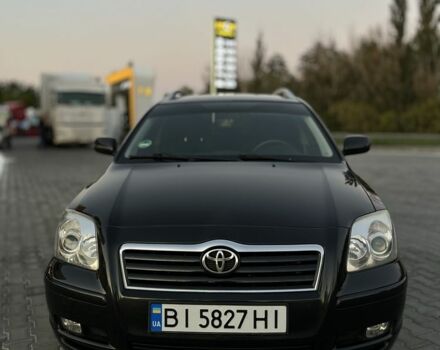 Черный Тойота Авенсис, объемом двигателя 1.8 л и пробегом 181 тыс. км за 4300 $, фото 1 на Automoto.ua