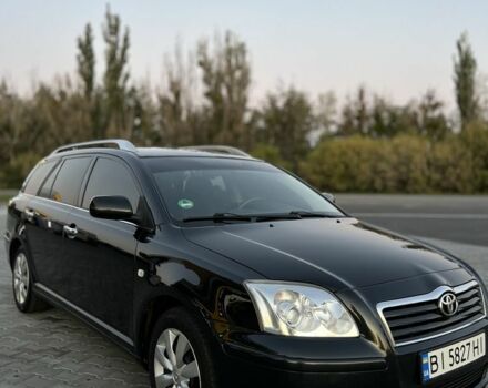 Черный Тойота Авенсис, объемом двигателя 1.8 л и пробегом 181 тыс. км за 4300 $, фото 2 на Automoto.ua