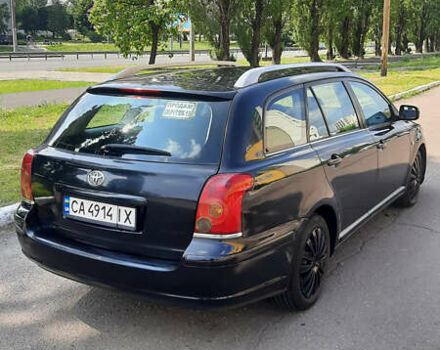 Черный Тойота Авенсис, объемом двигателя 2 л и пробегом 198 тыс. км за 5300 $, фото 6 на Automoto.ua