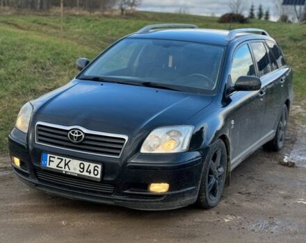 Чорний Тойота Авенсіс, об'ємом двигуна 2 л та пробігом 260 тис. км за 3600 $, фото 1 на Automoto.ua