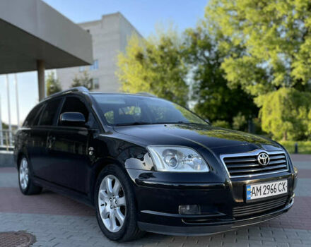 Чорний Тойота Авенсіс, об'ємом двигуна 2 л та пробігом 380 тис. км за 5200 $, фото 1 на Automoto.ua