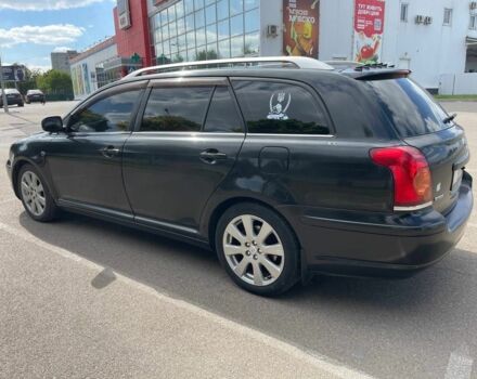 Черный Тойота Авенсис, объемом двигателя 2 л и пробегом 400 тыс. км за 5300 $, фото 3 на Automoto.ua
