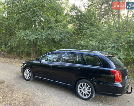 Черный Тойота Авенсис, объемом двигателя 2 л и пробегом 234 тыс. км за 6800 $, фото 4 на Automoto.ua