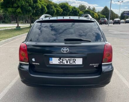 Черный Тойота Авенсис, объемом двигателя 2 л и пробегом 400 тыс. км за 5300 $, фото 2 на Automoto.ua