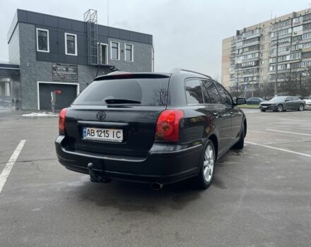 Черный Тойота Авенсис, объемом двигателя 2 л и пробегом 250 тыс. км за 5600 $, фото 4 на Automoto.ua