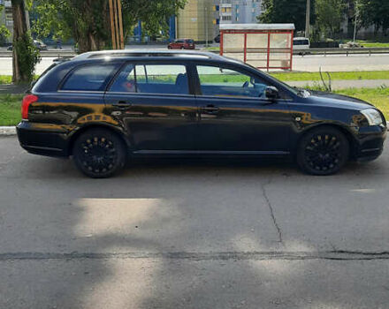 Черный Тойота Авенсис, объемом двигателя 2 л и пробегом 198 тыс. км за 5300 $, фото 4 на Automoto.ua