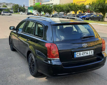 Черный Тойота Авенсис, объемом двигателя 2 л и пробегом 198 тыс. км за 5300 $, фото 5 на Automoto.ua