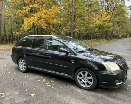 Черный Тойота Авенсис, объемом двигателя 2.2 л и пробегом 220 тыс. км за 3300 $, фото 3 на Automoto.ua