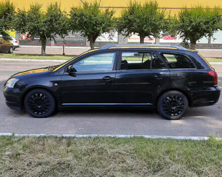 Черный Тойота Авенсис, объемом двигателя 2 л и пробегом 198 тыс. км за 5300 $, фото 3 на Automoto.ua