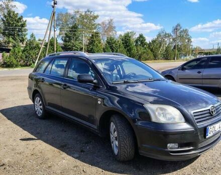 Черный Тойота Авенсис, объемом двигателя 2 л и пробегом 497 тыс. км за 2850 $, фото 4 на Automoto.ua