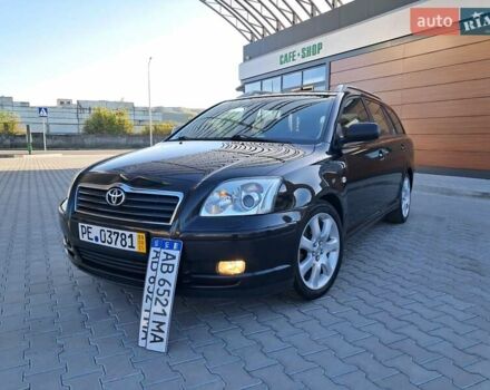 Чорний Тойота Авенсіс, об'ємом двигуна 2 л та пробігом 218 тис. км за 6500 $, фото 1 на Automoto.ua