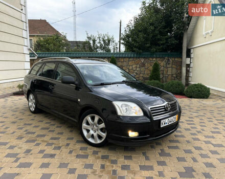 Черный Тойота Авенсис, объемом двигателя 2 л и пробегом 214 тыс. км за 5950 $, фото 70 на Automoto.ua