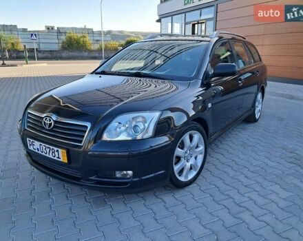 Чорний Тойота Авенсіс, об'ємом двигуна 2 л та пробігом 218 тис. км за 6500 $, фото 3 на Automoto.ua